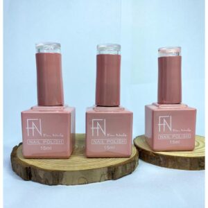 Esmaltes em Gel Fan Nails - Kit com 3 cores