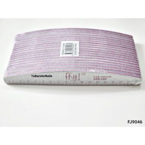 Kit 10 unidades lixa com régua Fan Nails / FL9001