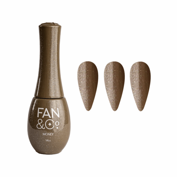Esmalte Glitter Fan & Co - Money - Imagem 2