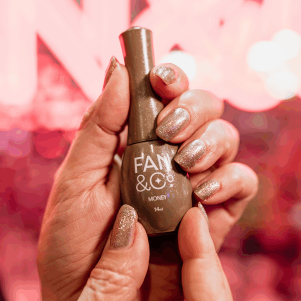 Esmalte Glitter Fan & Co - Money - Imagem 3