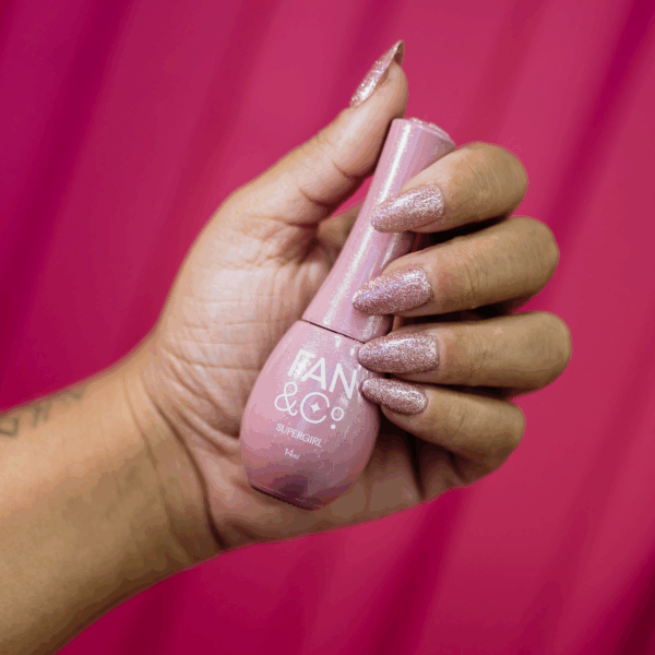 Esmalte Glitter Fan & Co - Supergirl - Imagem 6