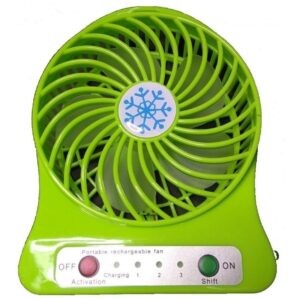 Mini Ventilador Portátil Recarregável USB
